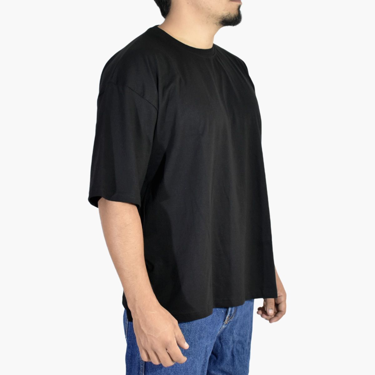 YONISTERS CLOTHING - Polo Oversize Negro Yonisters Clothing Moda Urbana