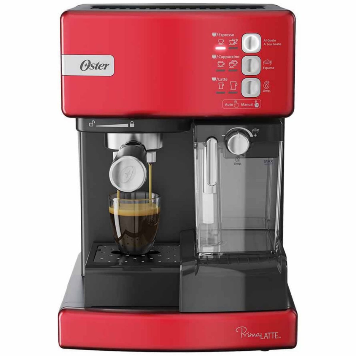 OSTER - Cafetera Expresso PrimaLatte BVSTEM6603R