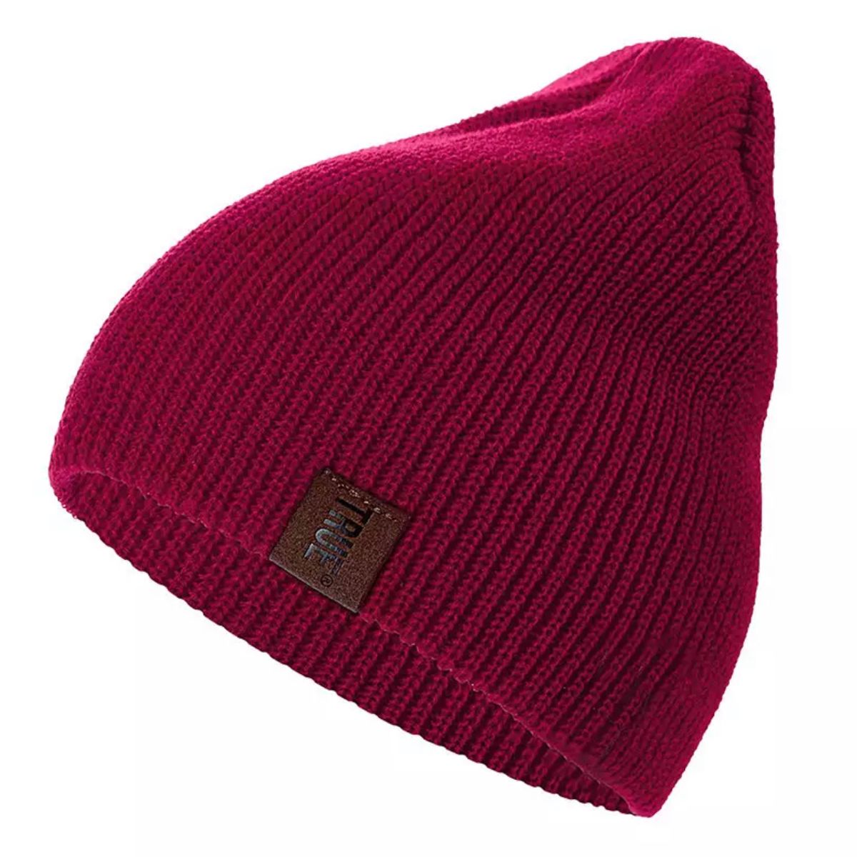 KAST PE - Beanie True C tejido doble  Burgundy