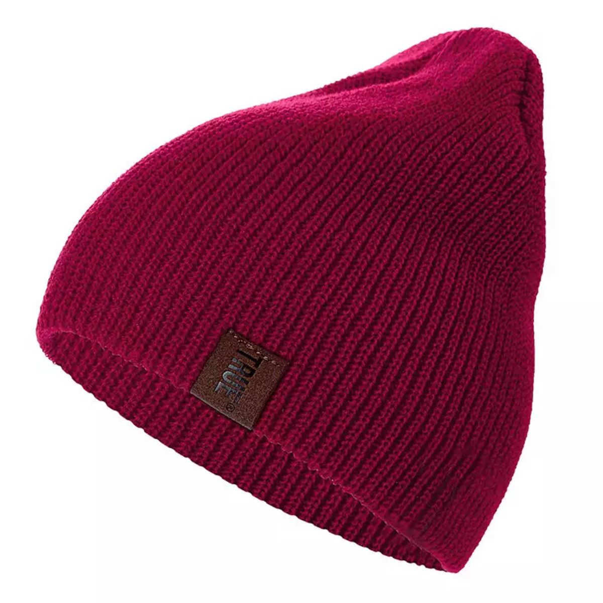 KAST PE - Beanie True C tejido doble  Burgundy
