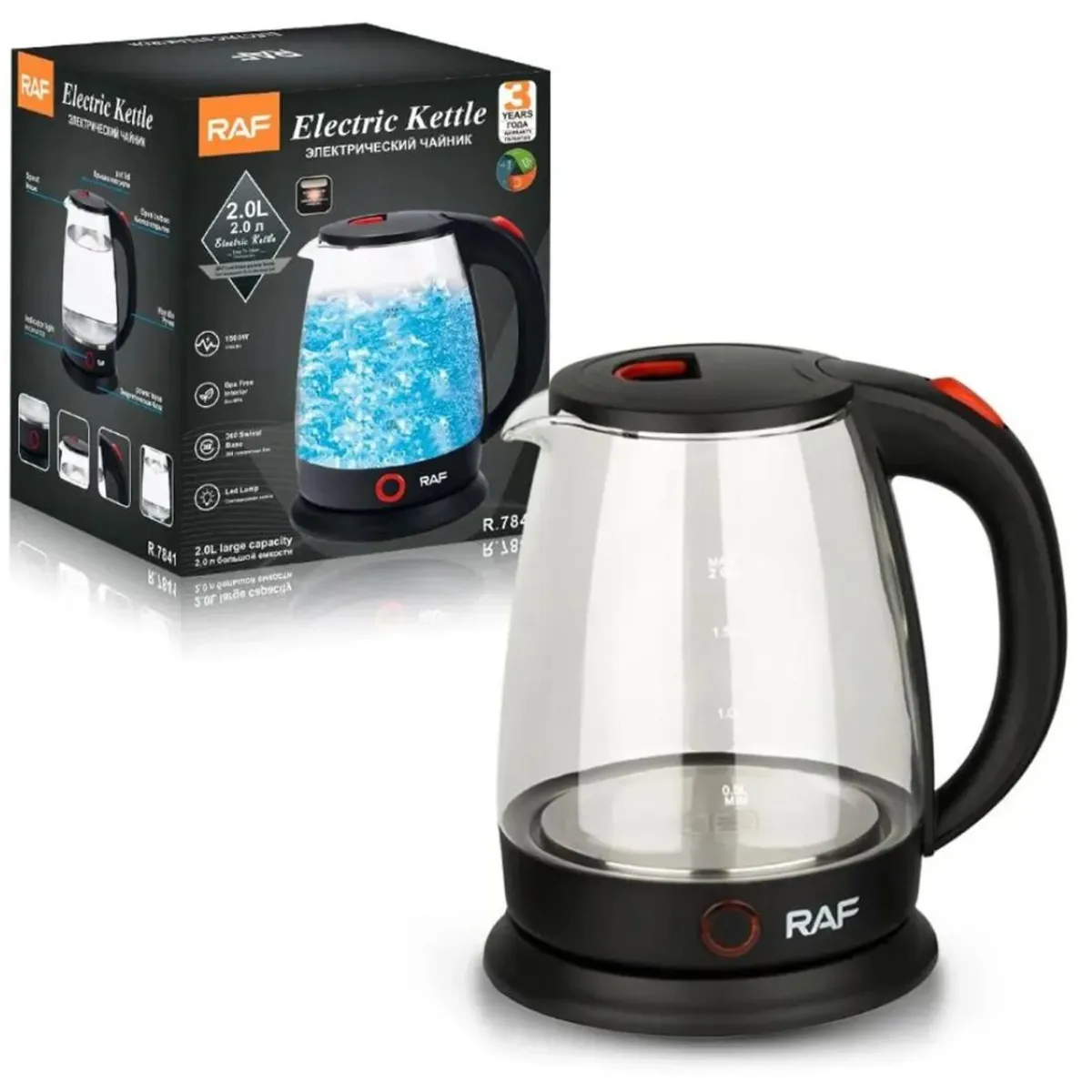 GENERICO - JARRA ELECTRICA MARCA RAF DE 2 LITROS