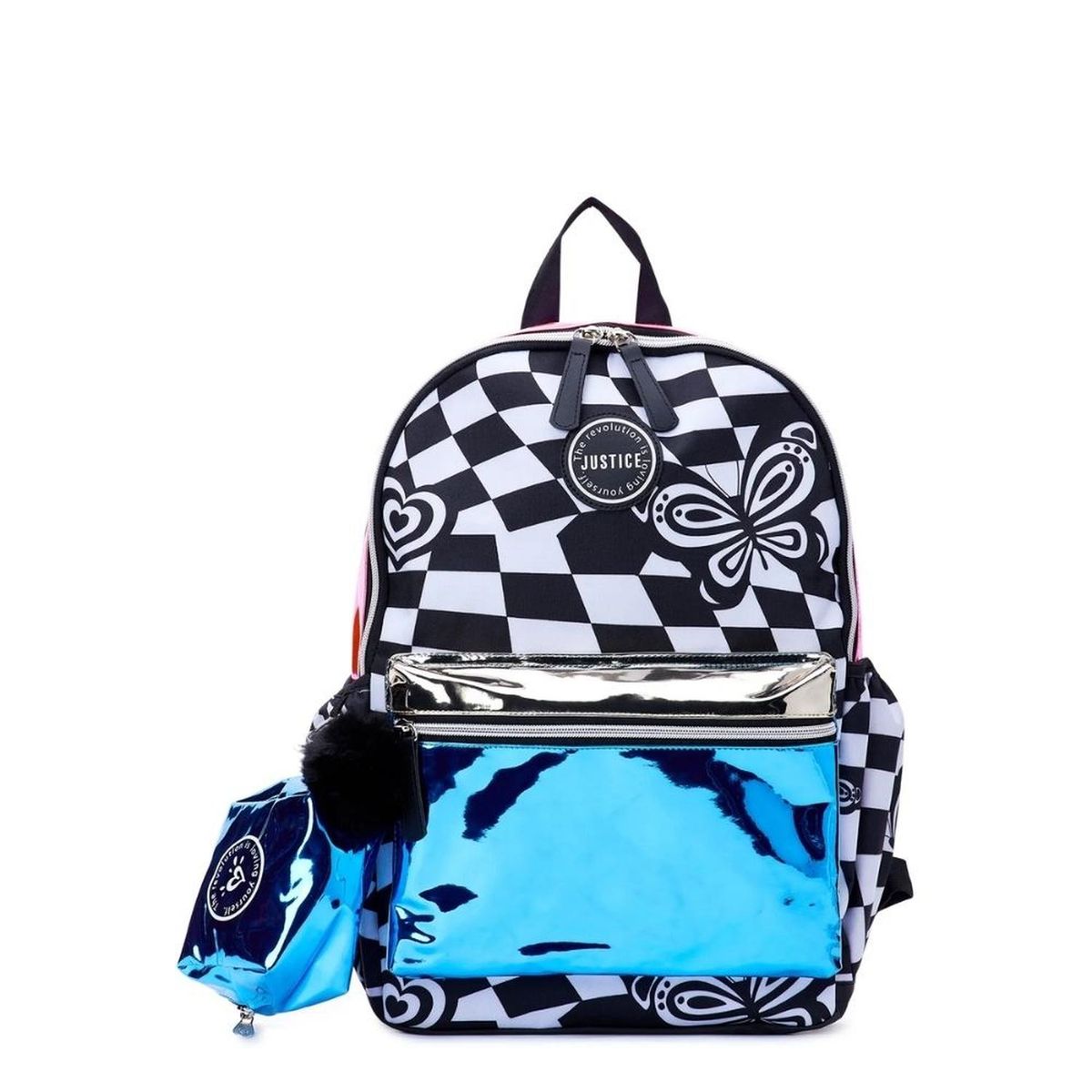 JUSTICE - Mochila Escolar Justice Portalaptop 17 - 3 pcs Set