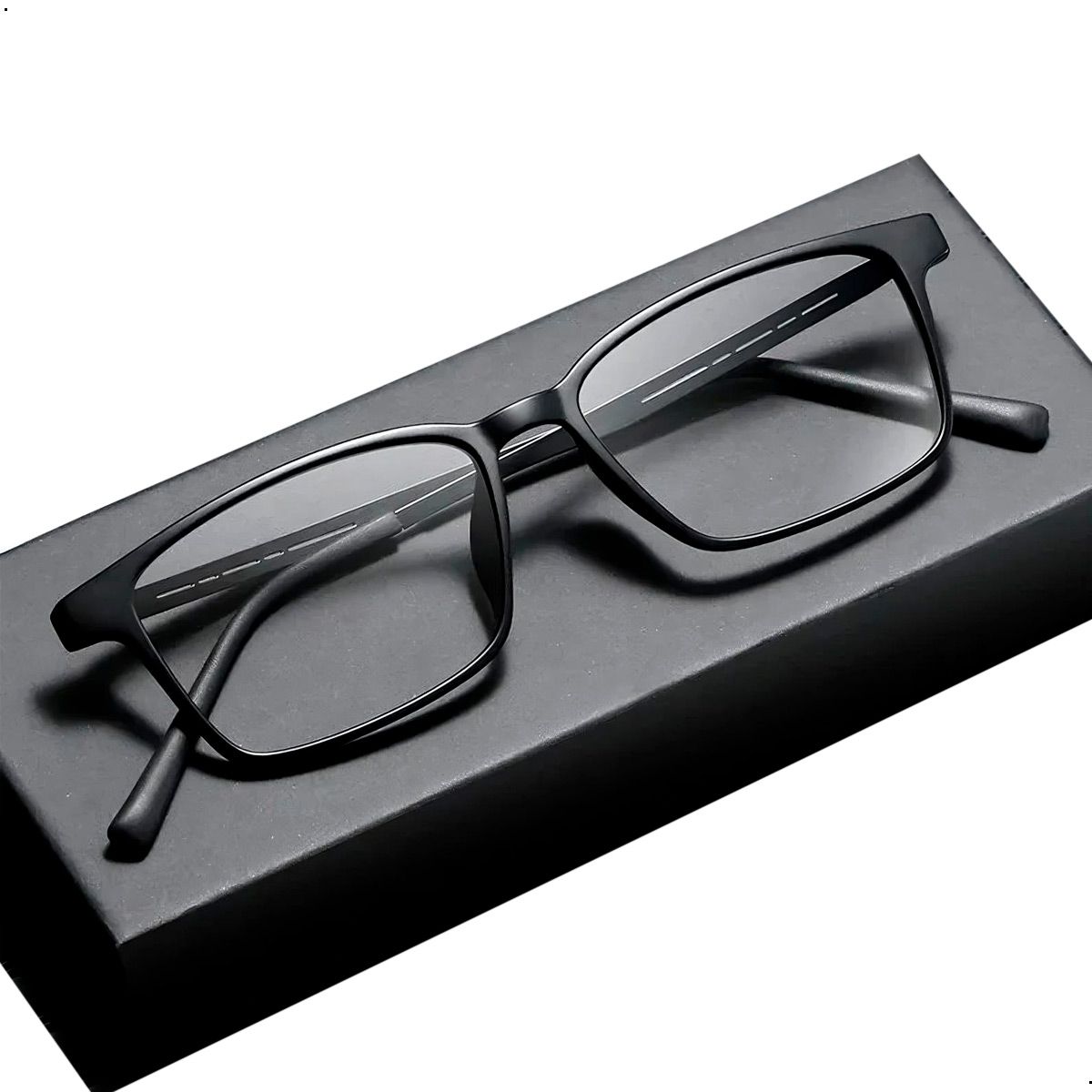 GENERICO - Monturas Medida Optica De Titanio TR90 Unisex