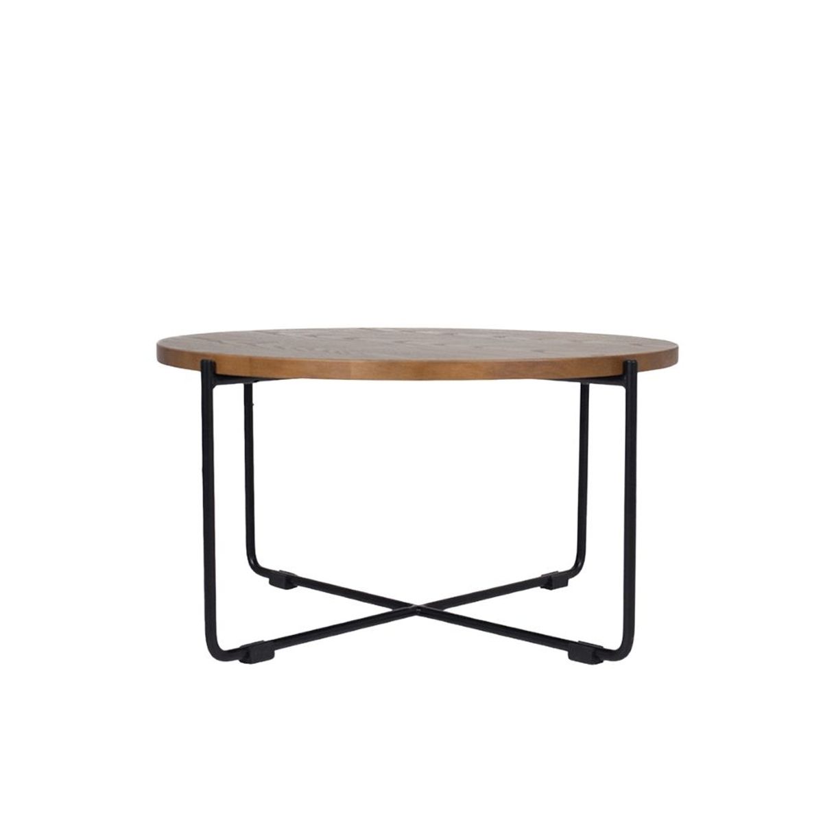 NIHM - Mesa Centro Fooster Medium Walnut 55 cm diámetro