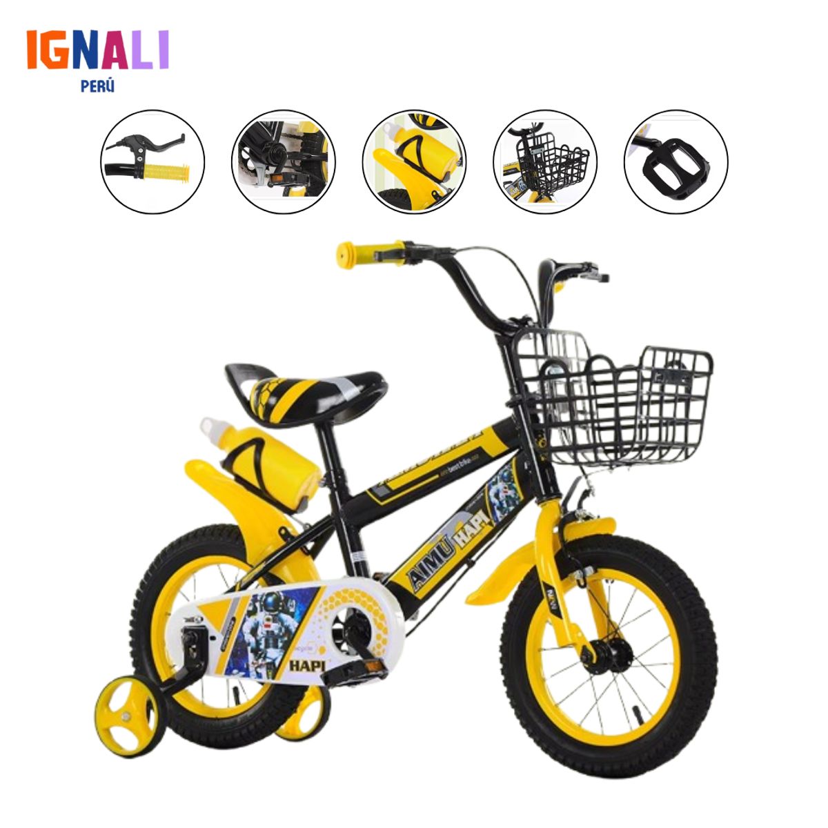 GENERICO - Bicicleta aro 16 niños