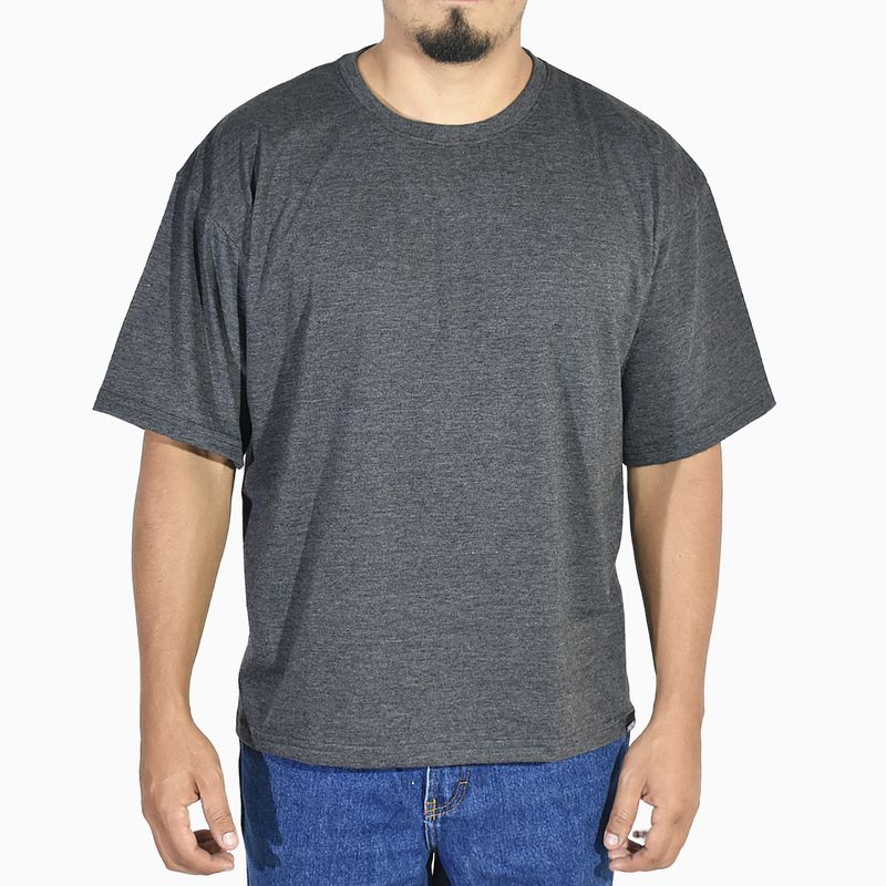 YONISTERS CLOTHING - Polo Oversize Plomo Oscuro Yonisters Clothing Moda Urbana