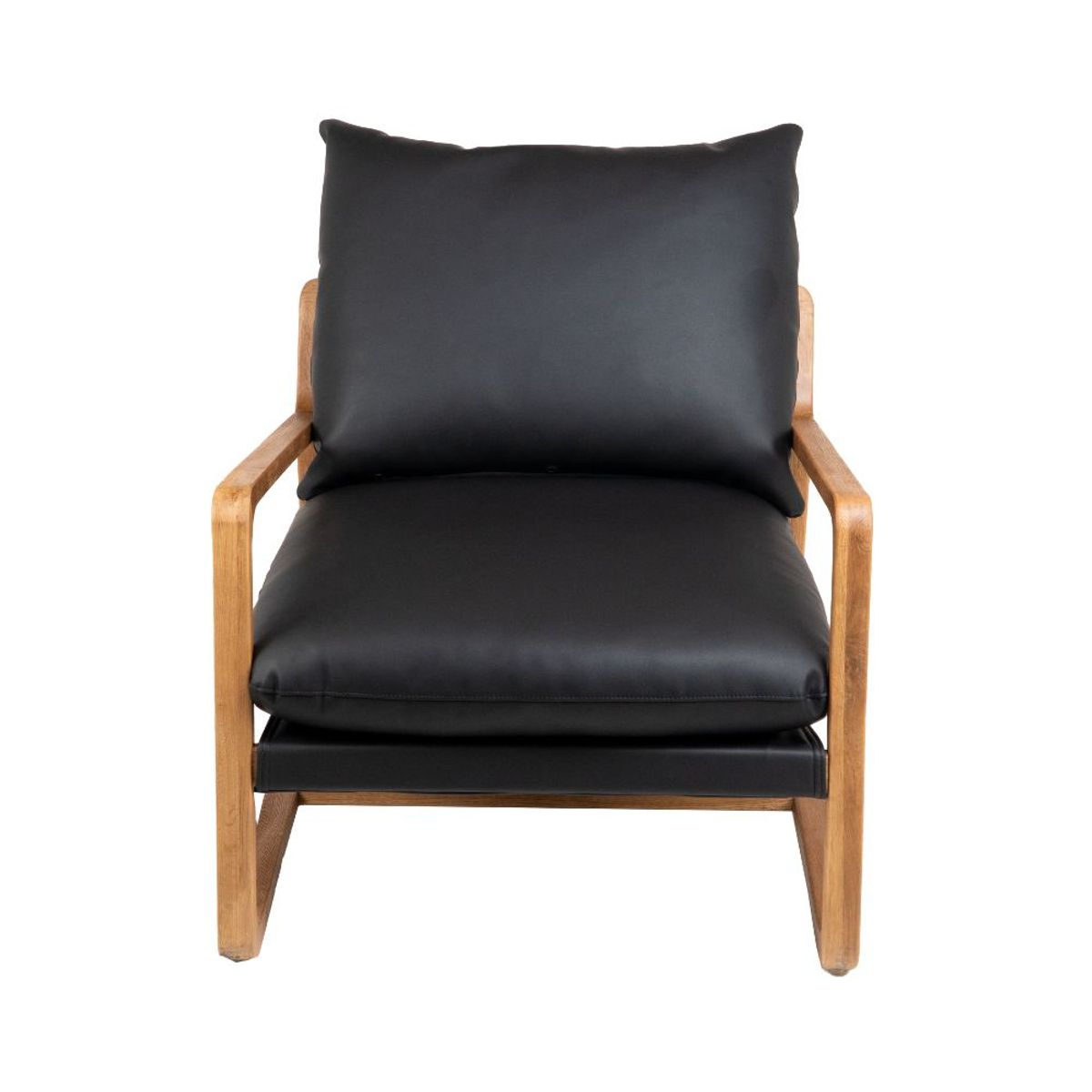 NIHM - Butaca de Tela y Madera Andes Negro