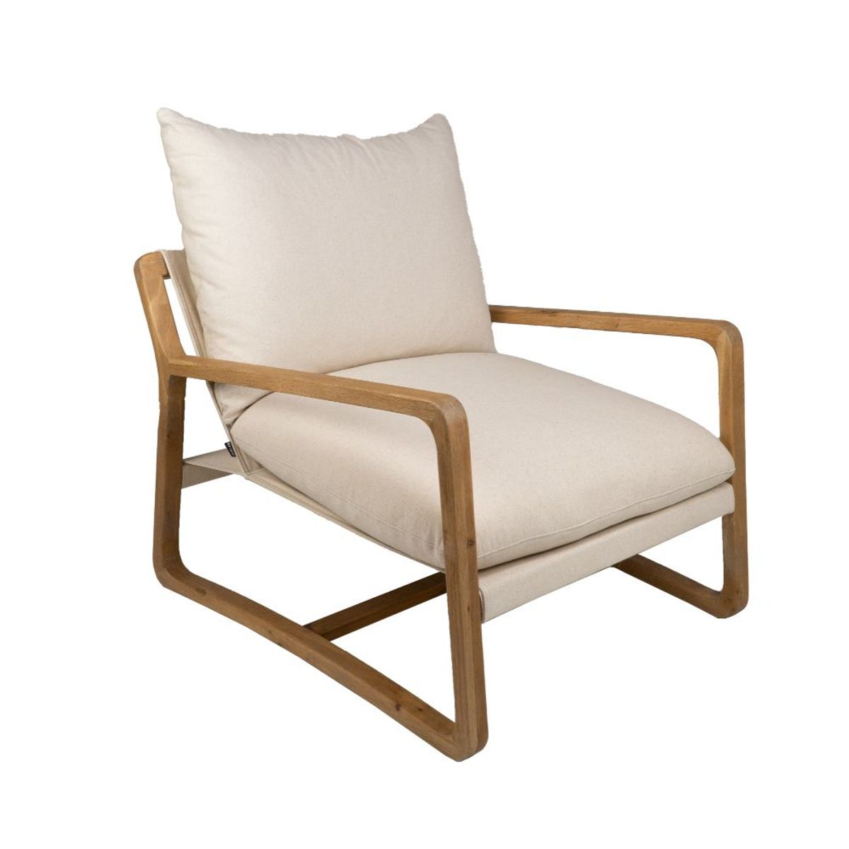 NIHM - Butaca de Tela y Madera Andes Natural