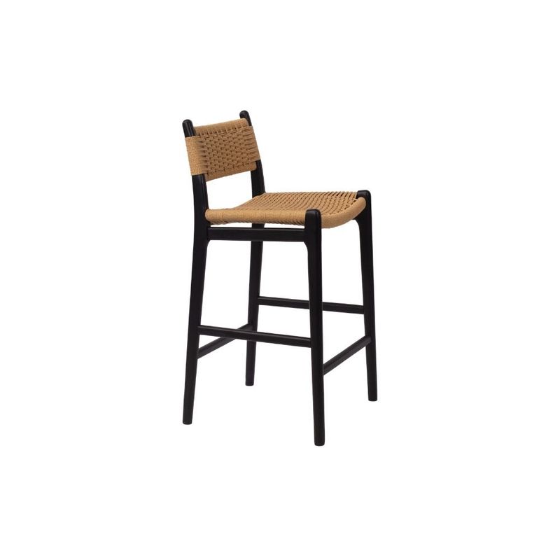 NIHM - Silla Bar de Ratán Anima Negro