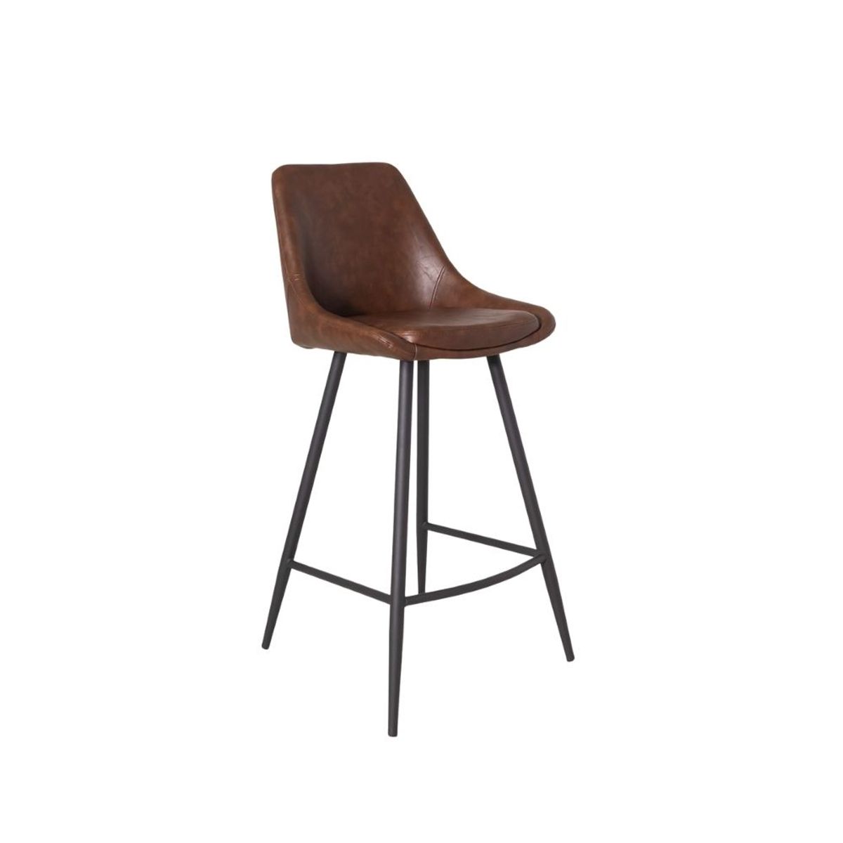 NIHM - Silla Alta de Bar Beat Leather 65 cm