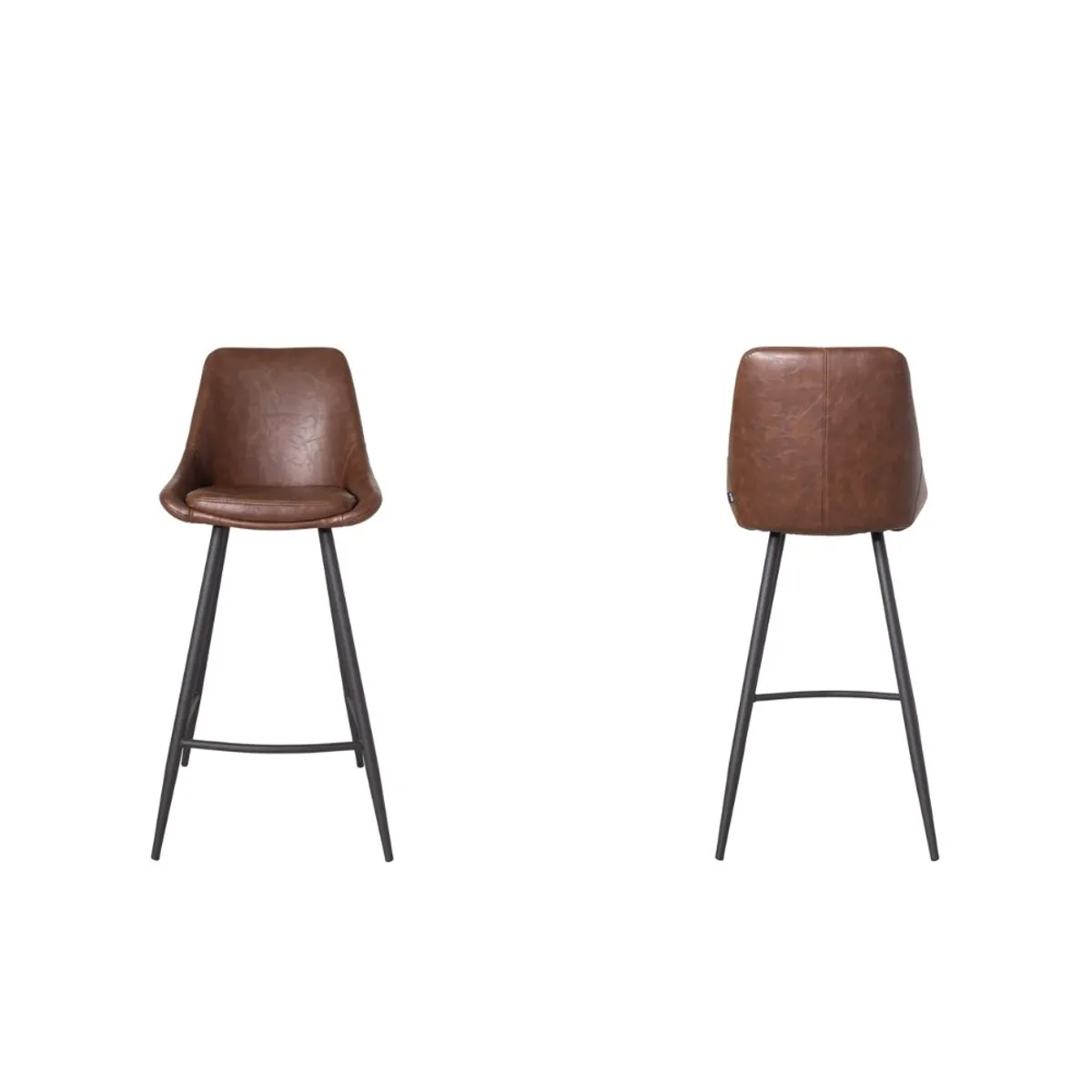 NIHM - Silla Alta de Bar Beat Leather 65 cm