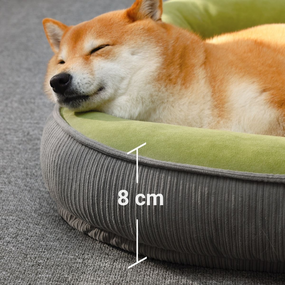 GENERICO - Cama Mascotas Suave Perro Gato Kimpets-Talla M-Verde