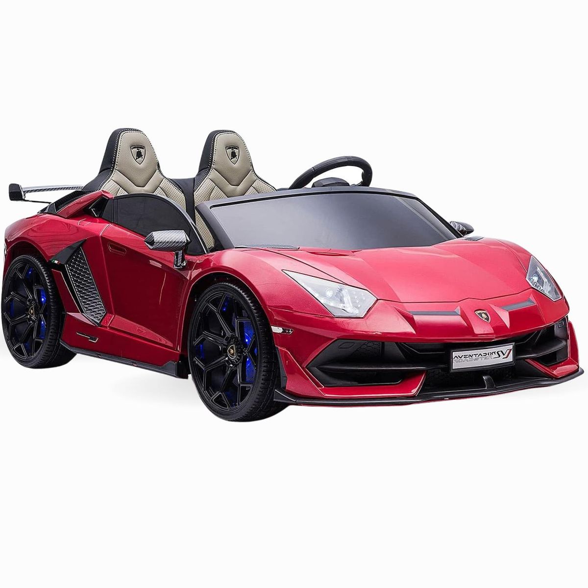 LAMBORGHINI - auto a batería Lamborghini Aventador de 24 voltios