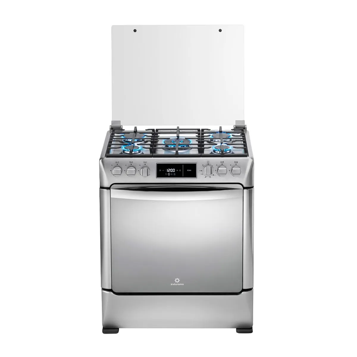 INDURAMA - Cocina a Gas 5 Hornillas Croma Indurama ROMA ZAFIRO