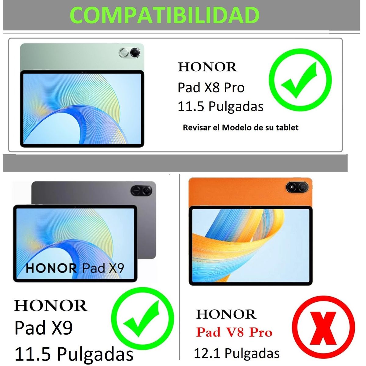 GENERICO - Funda Armor + Lapiz Optico Honor Pad X8 Pro 11.5 Case AntiGolpes