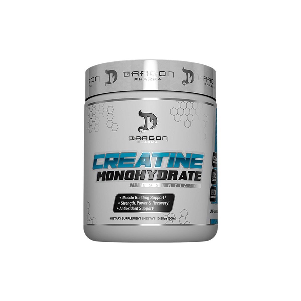 DRAG PHARMA - Creatina Monohidratada Dragon Pharma 300gr - Tienda Física