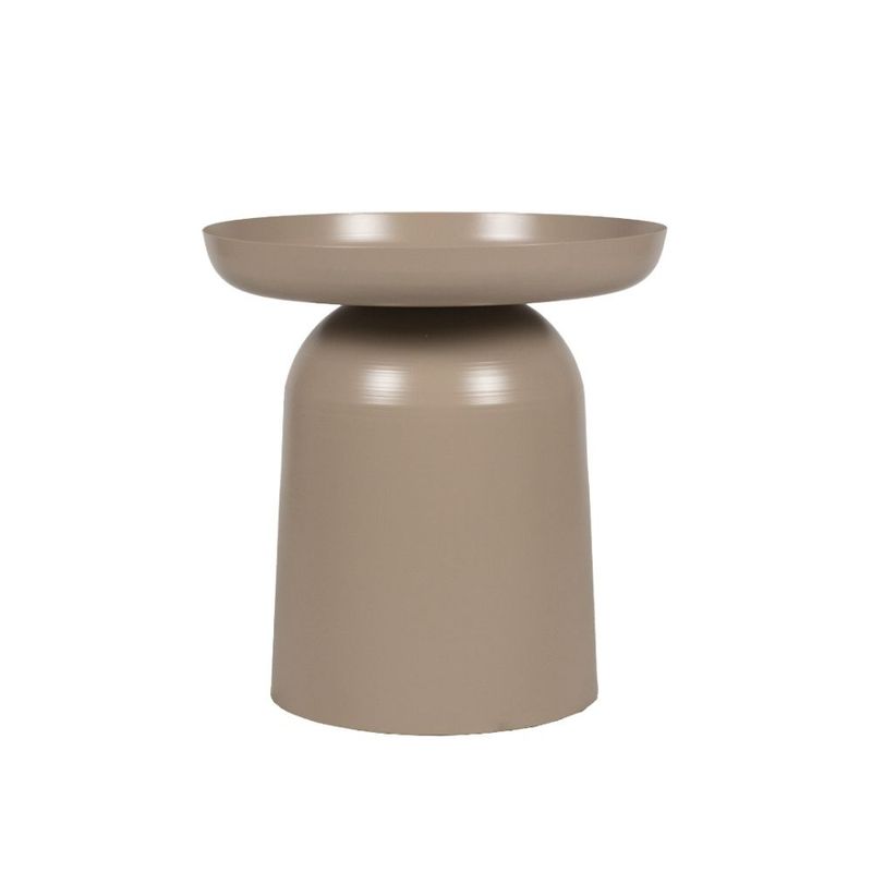 NIHM - Mesa Auxiliar de Metal Rue Beige
