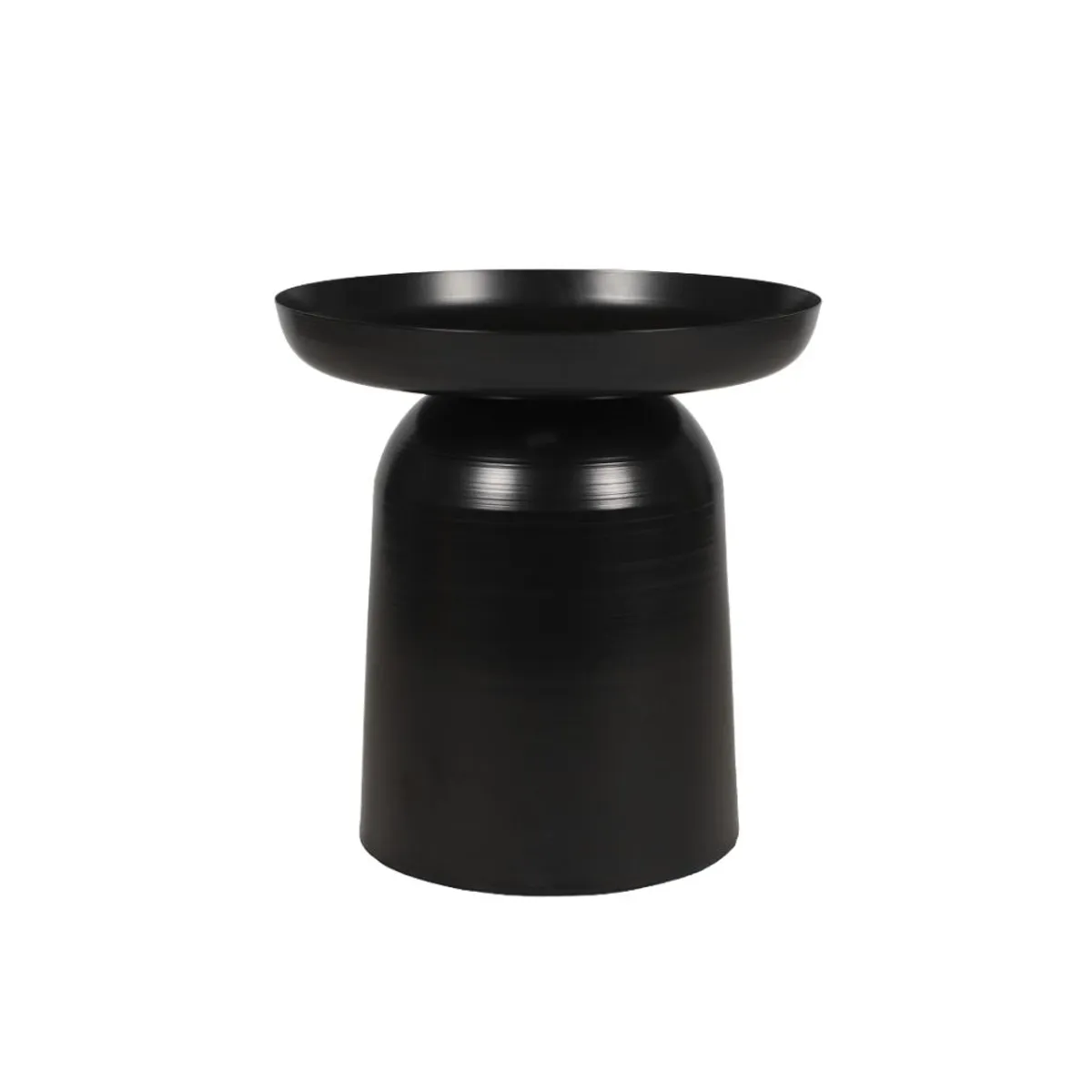 NIHM - Mesa Auxiliar de Metal Rue Negro