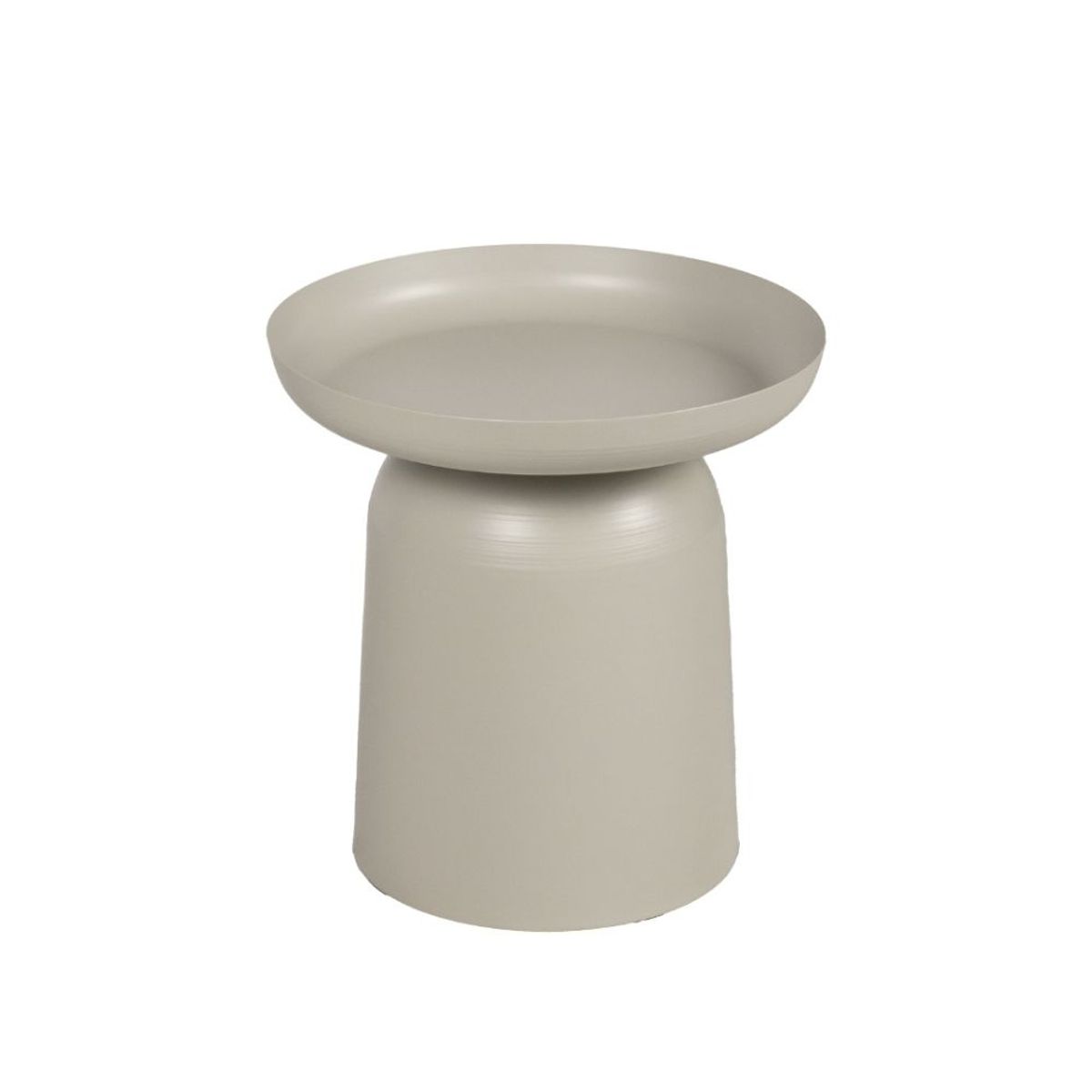 NIHM - Mesa Auxiliar de Metal Rue Blanco