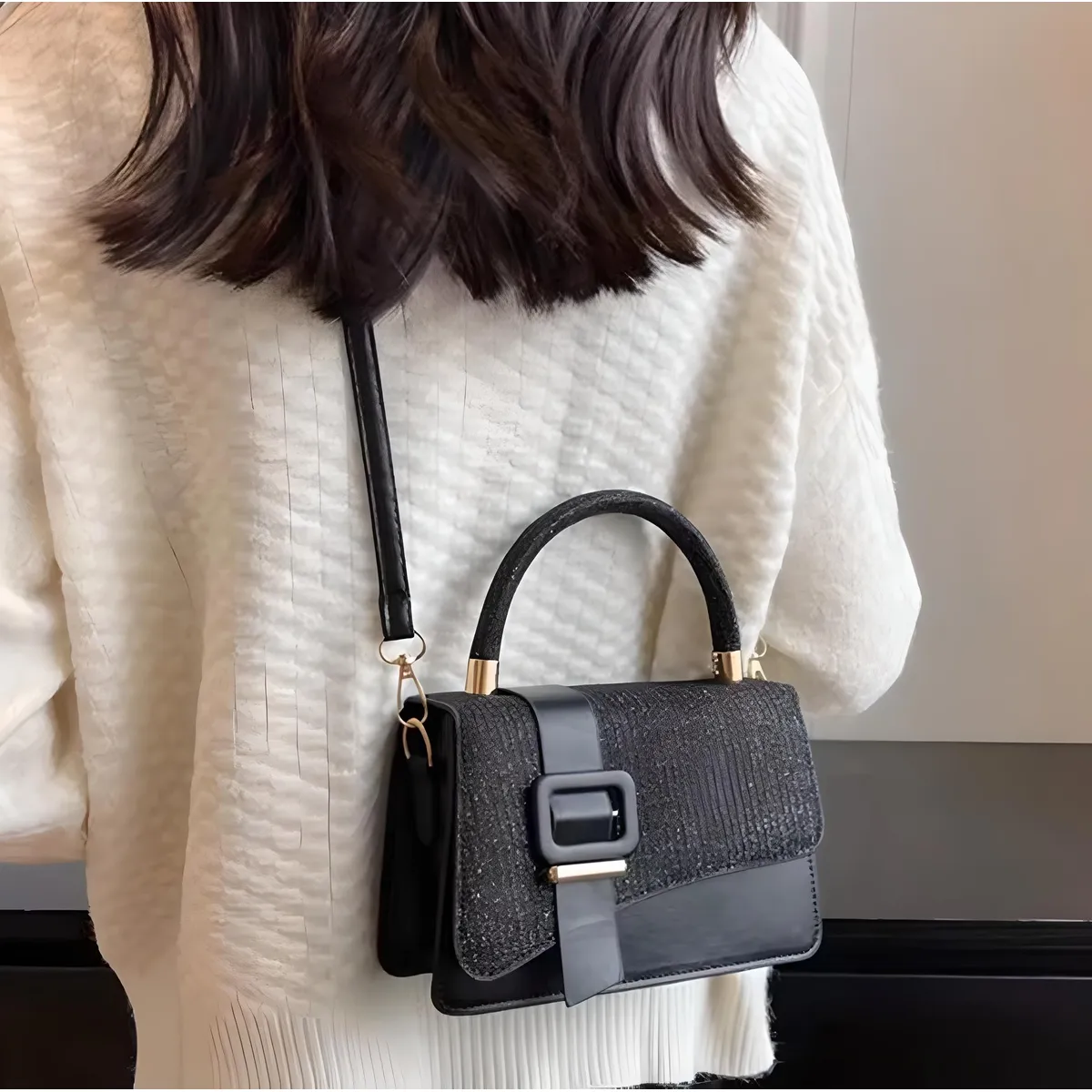 GENERICO - Bolso de hombro único moderno y único para vestir a la moda