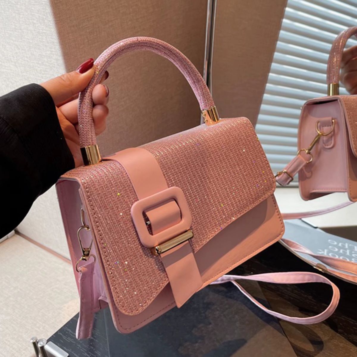 GENERICO - Bolso de hombro único moderno y único para vestir a la moda