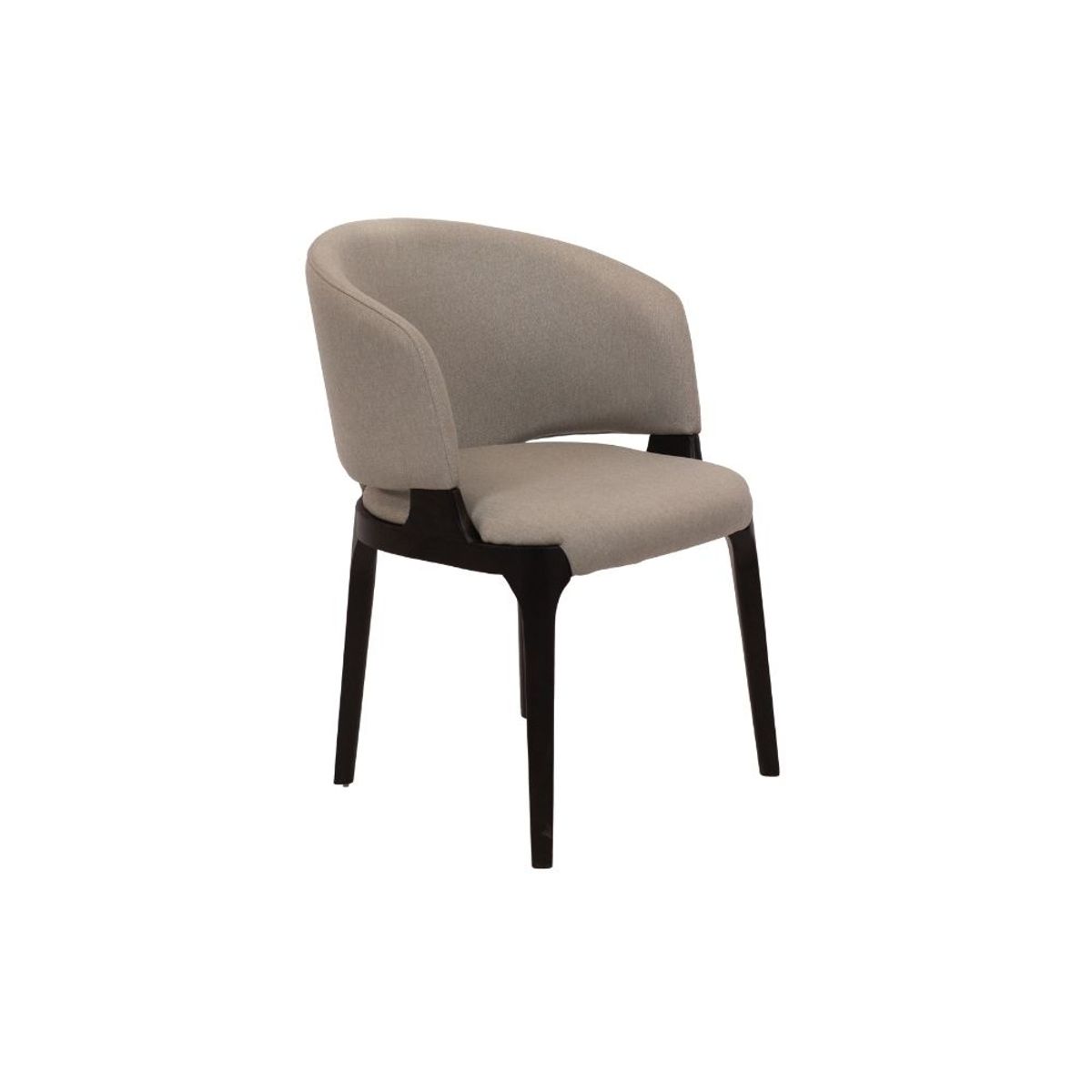 NIHM - Silla Comedor de Madera Rita Gris