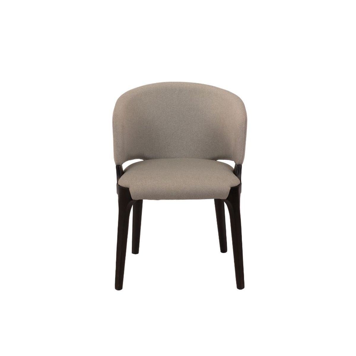 NIHM - Silla Comedor de Madera Rita Gris