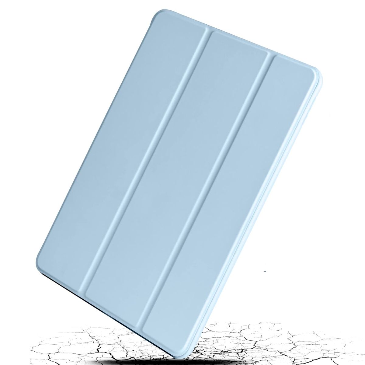 GENERICO - Kit - Funda Bookcover Celeste + Mica de Pantalla para Xiaomi Pad 7 Pro