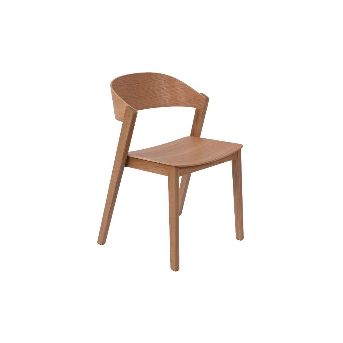 NIHM - Silla Comedor de Madera Vigo Natural