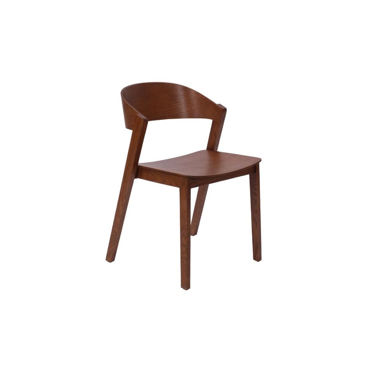 NIHM - Silla Comedor de Madera Vigo Walnut
