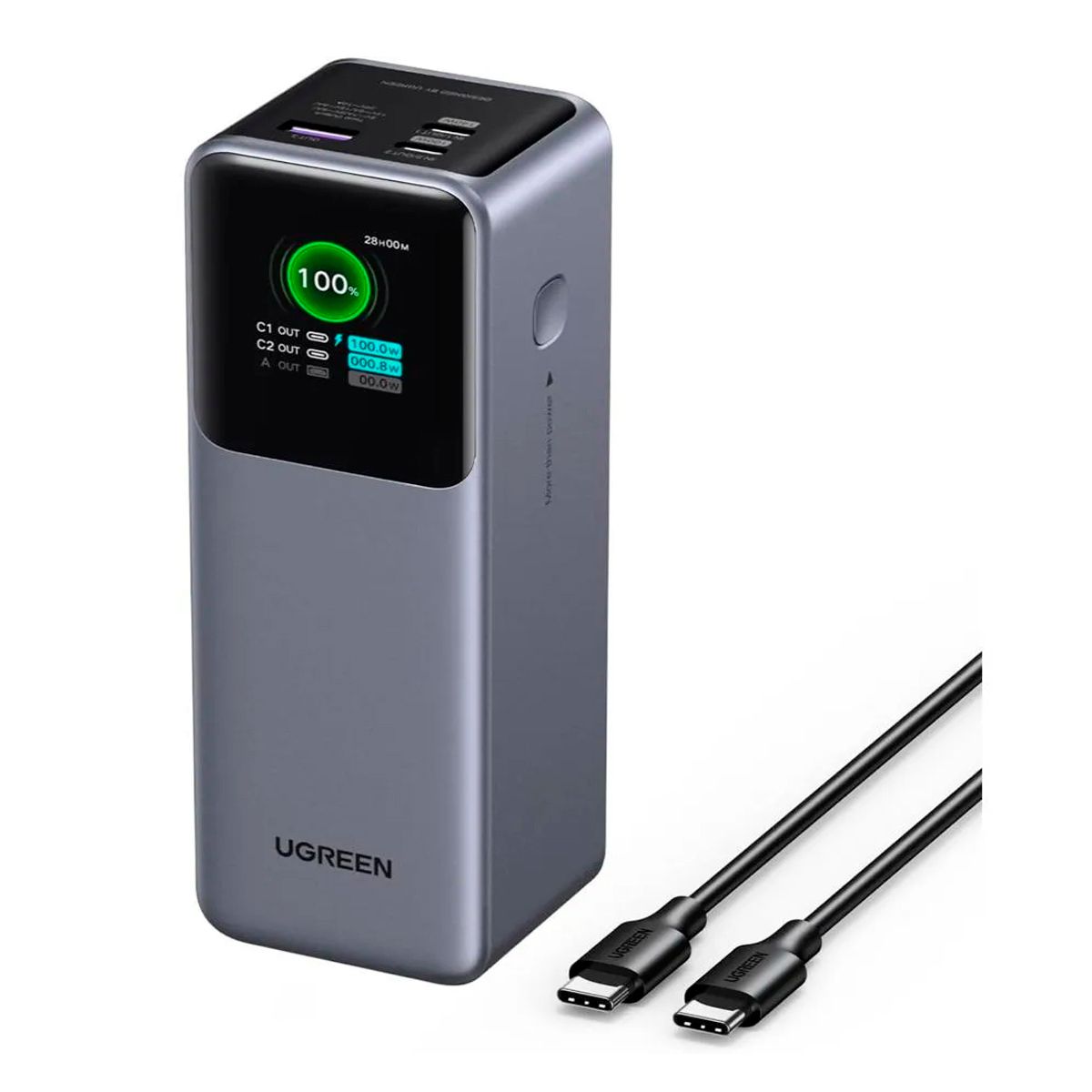 UGREEN - Power Bank Batería Externa Ugreen 25000mAh 200w PB722