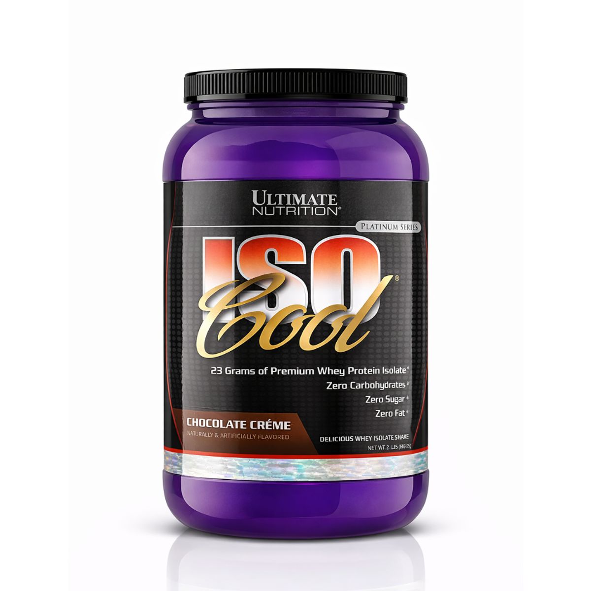 ULTIMATE NUTRITION - Iso Cool 2 LB Proteina Isolatada 35 Servicios - Chocolate