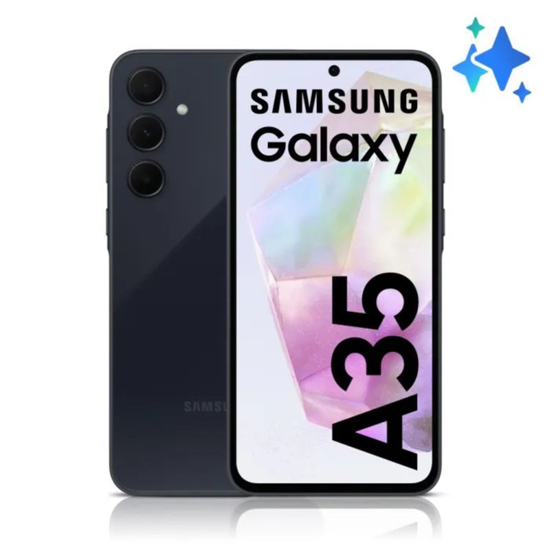 SAMSUNG - SAMSUNG GALAXY A35 6GB RAM 128GB - BLACK - OPEN BOX