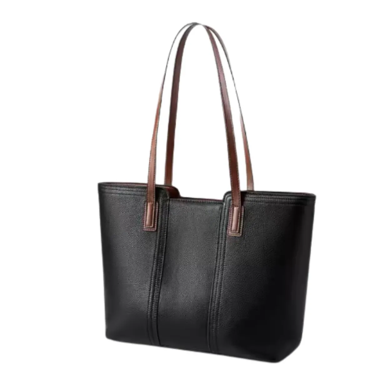 GENERICO - Bolso de Cuero Pu de gran capacidad  alta calidad estilo Americano.