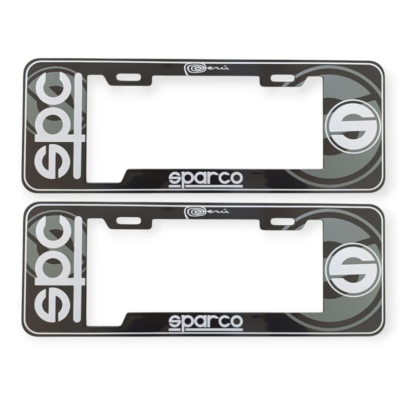 GENERICO - Porta Placa Modelo Europeo Sparco Universal