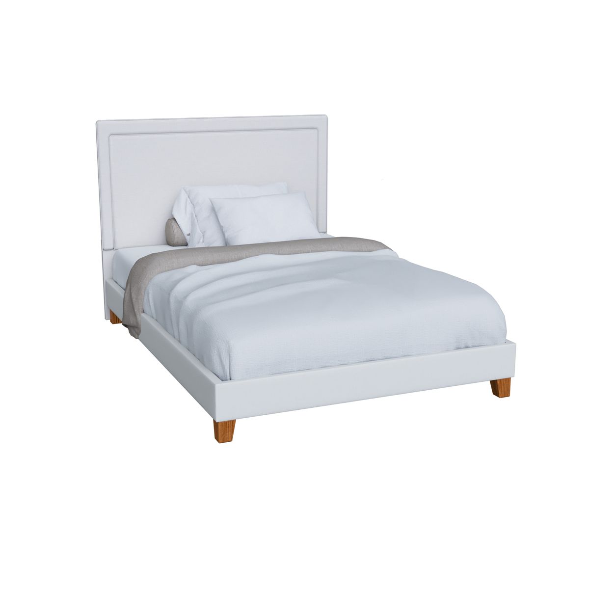 GENERICO - Cabecera Somier Tapizada 2Plz - Color Beige