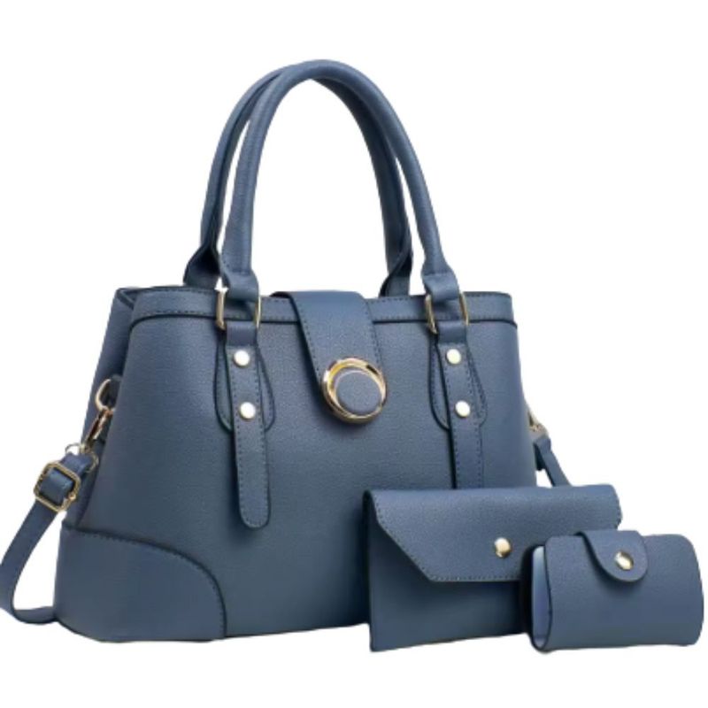 GENERICO - Bolso de cuero PU elegante de Hombro de Lujo para Mujer