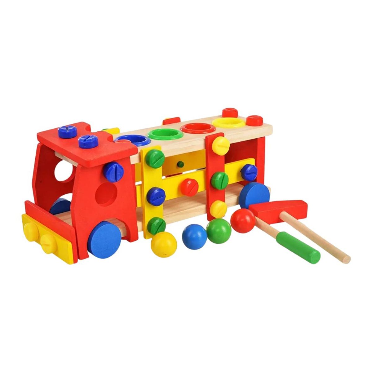 GENERICO - Carrito De Madera Didactico