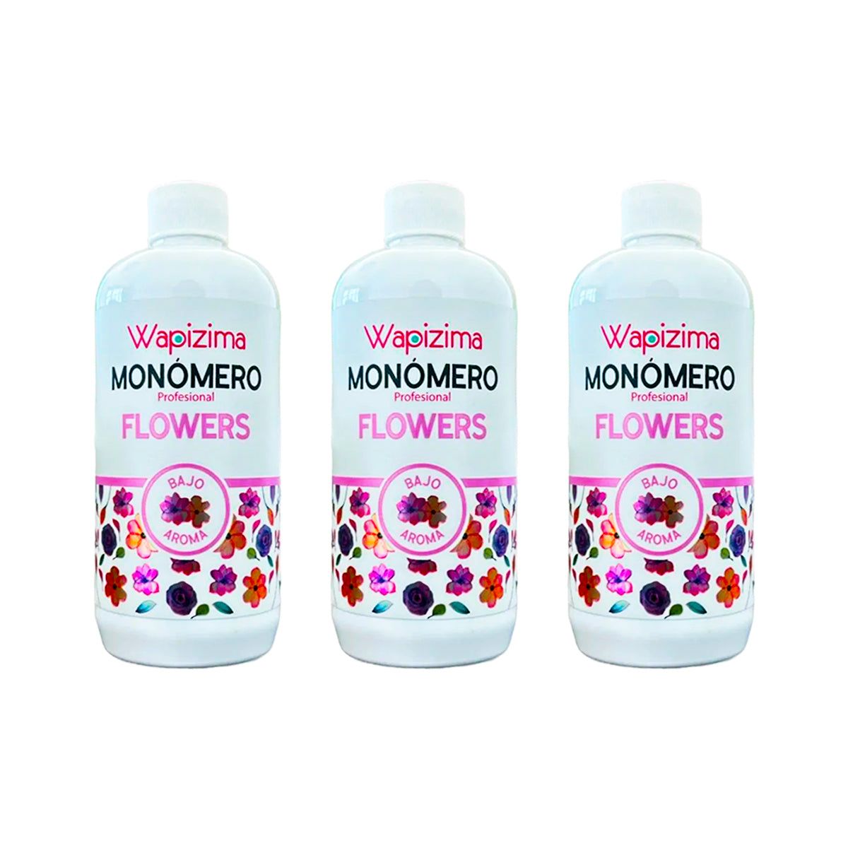 GENERICO - Wapizima Monomero Flowers 500ml 3 Unid