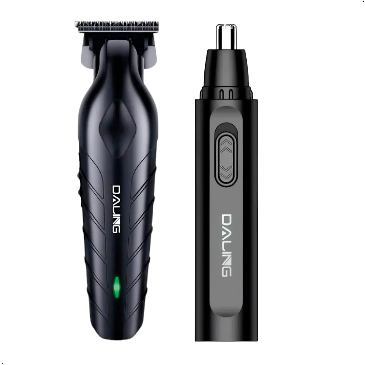 GENERICO - Cortadora Pelo/barba 2 En 1 Nasal /trimmer Daling Dl-1808