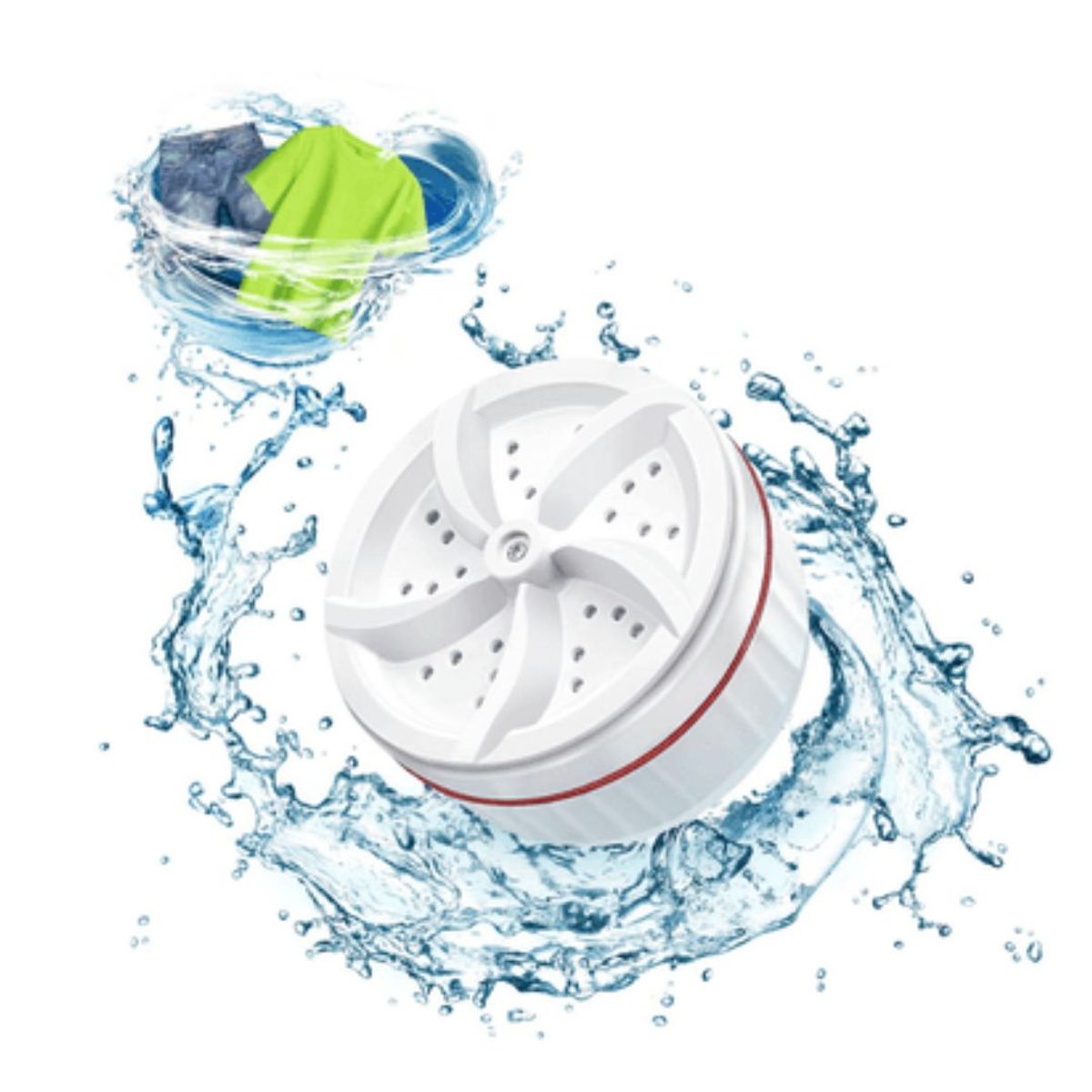 GENERICO - mini turbina portatil / mini lavadora