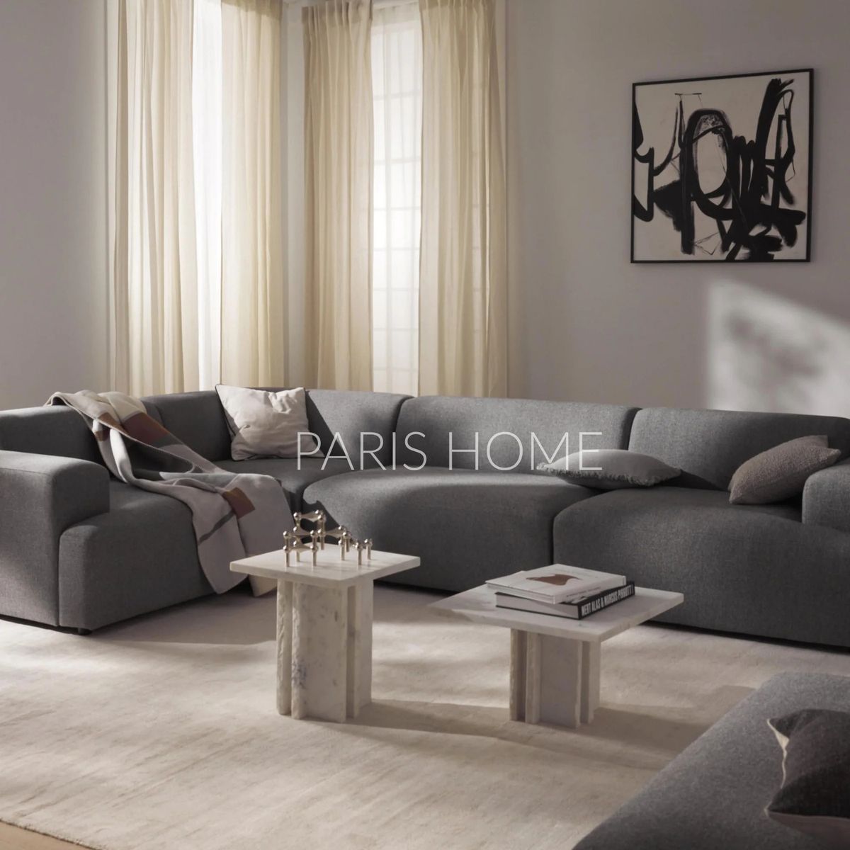 GENERICO - Seccional Izquierdo Rinconera Grande Gala 4 Plz Tejido - Gris