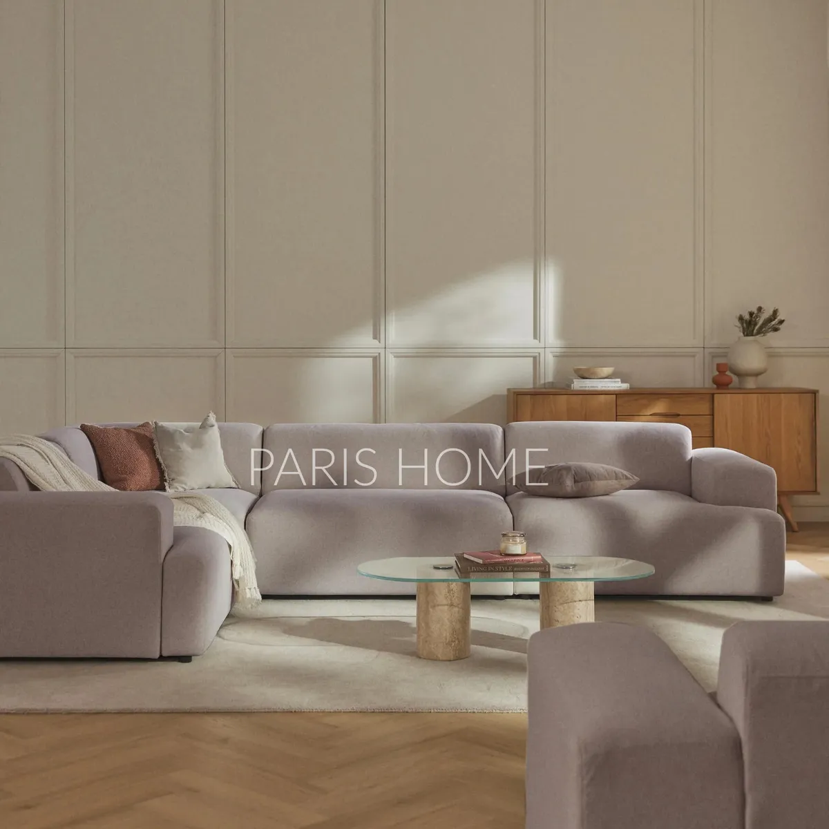 GENERICO - Seccional Izquierdo Rinconera Grande Gala 4 Plz Tejido - Taupe