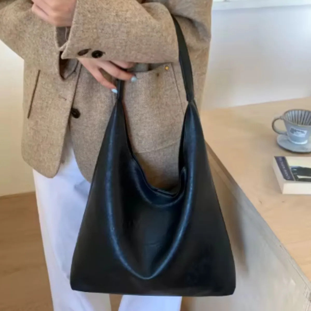 GENERICO - Bolso mochila Retro de gran capacidad para mujer bolso versátil