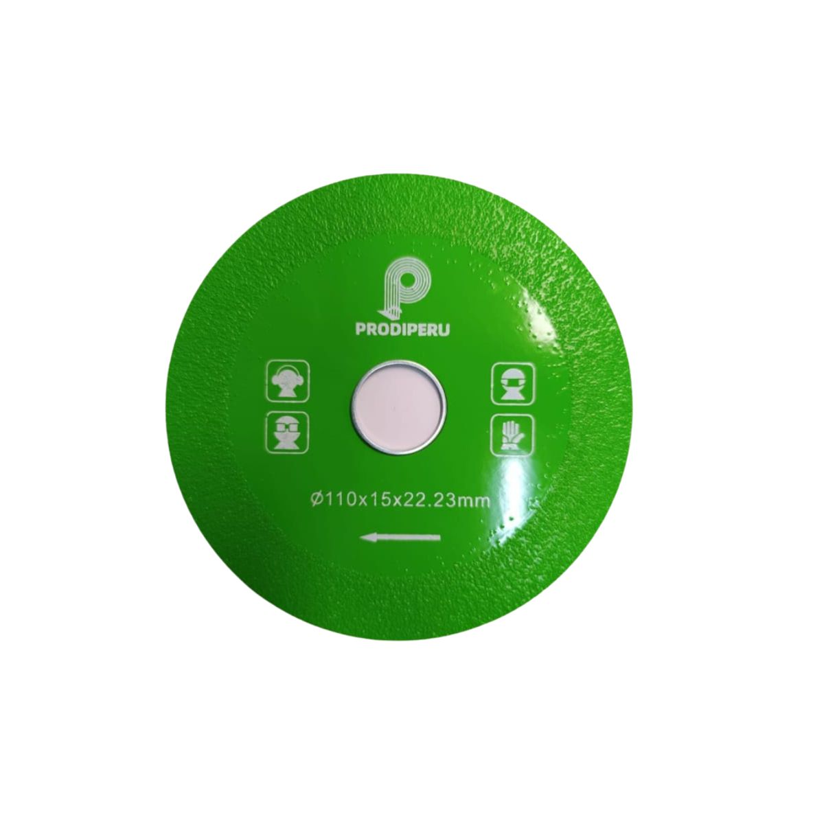 GENERICO - DISCO VERDE  EXTRA FINO 110 MM