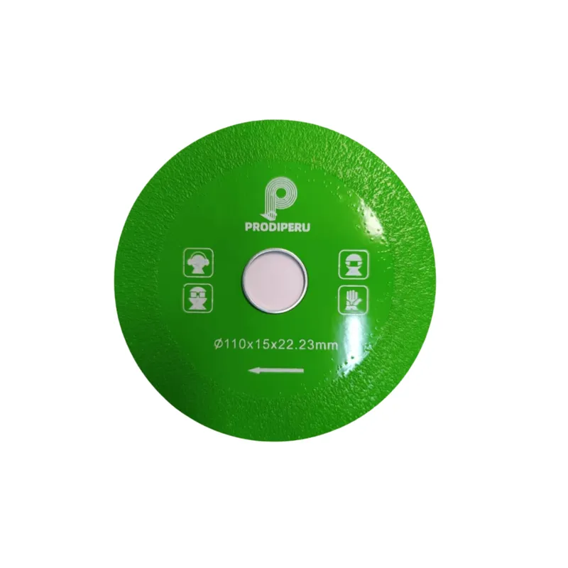 GENERICO - DISCO VERDE  EXTRA FINO 110 MM