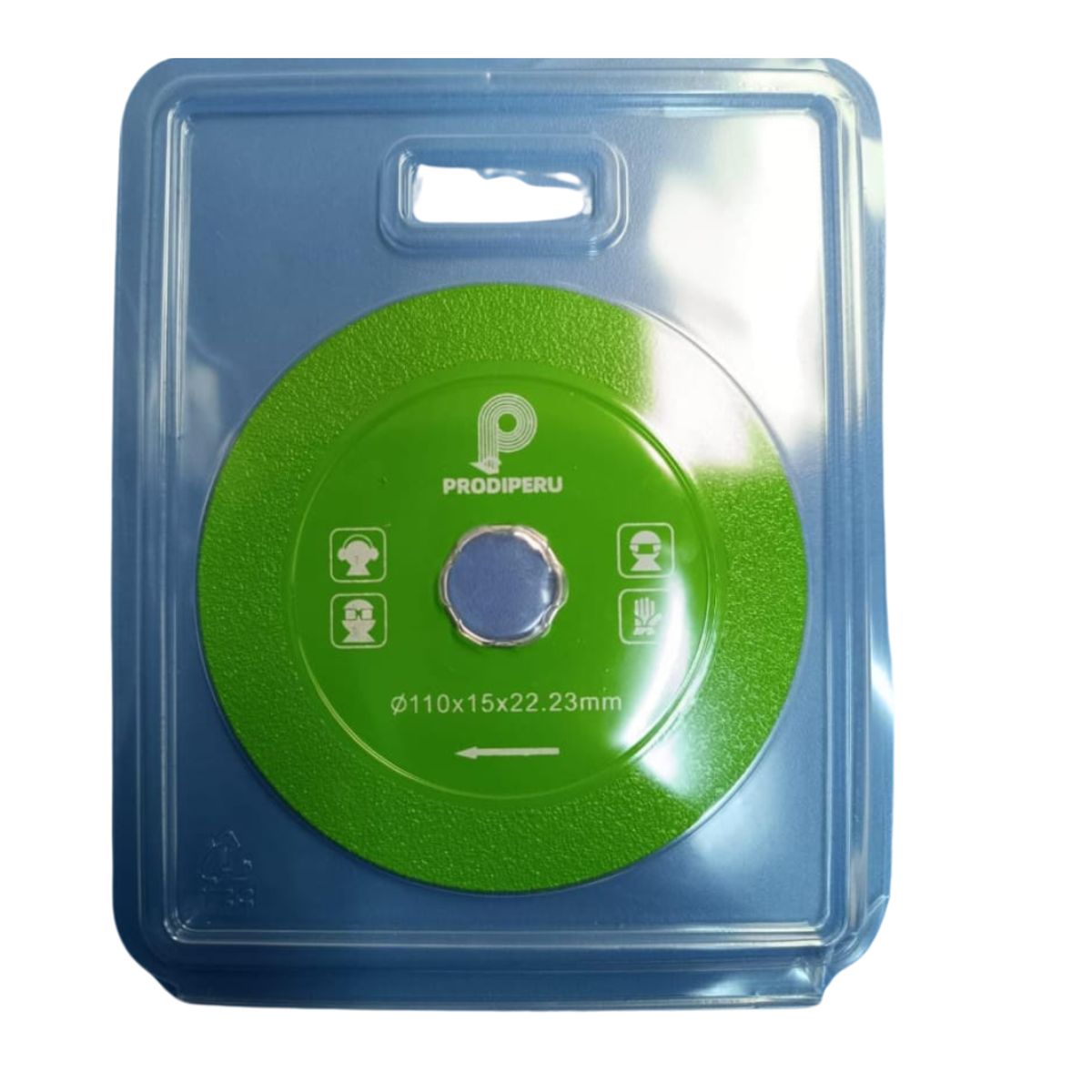 GENERICO - DISCO VERDE  EXTRA FINO 110 MM