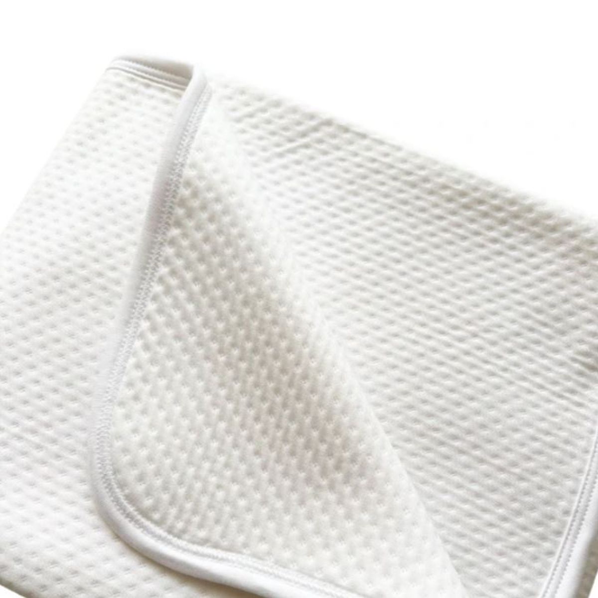 WAWA PIMA - MANTA BEBE NIÑO-NIÑA JACQUARD BLANCO