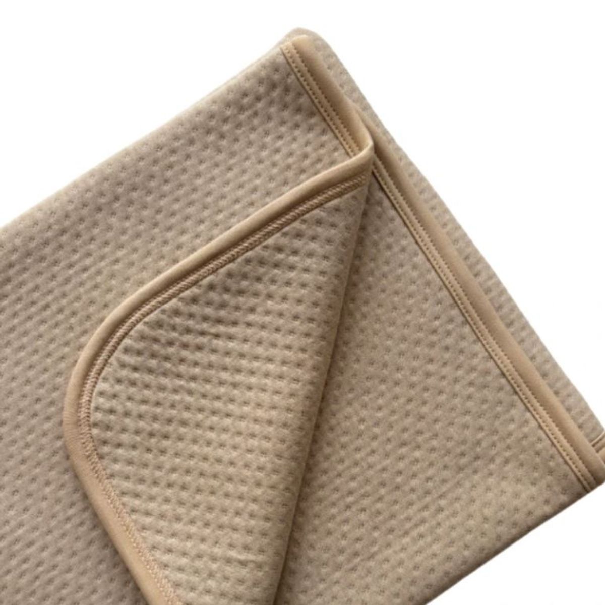 WAWA PIMA - MANTA BEBE NIÑO-NIÑA JACQUARD BEIGE