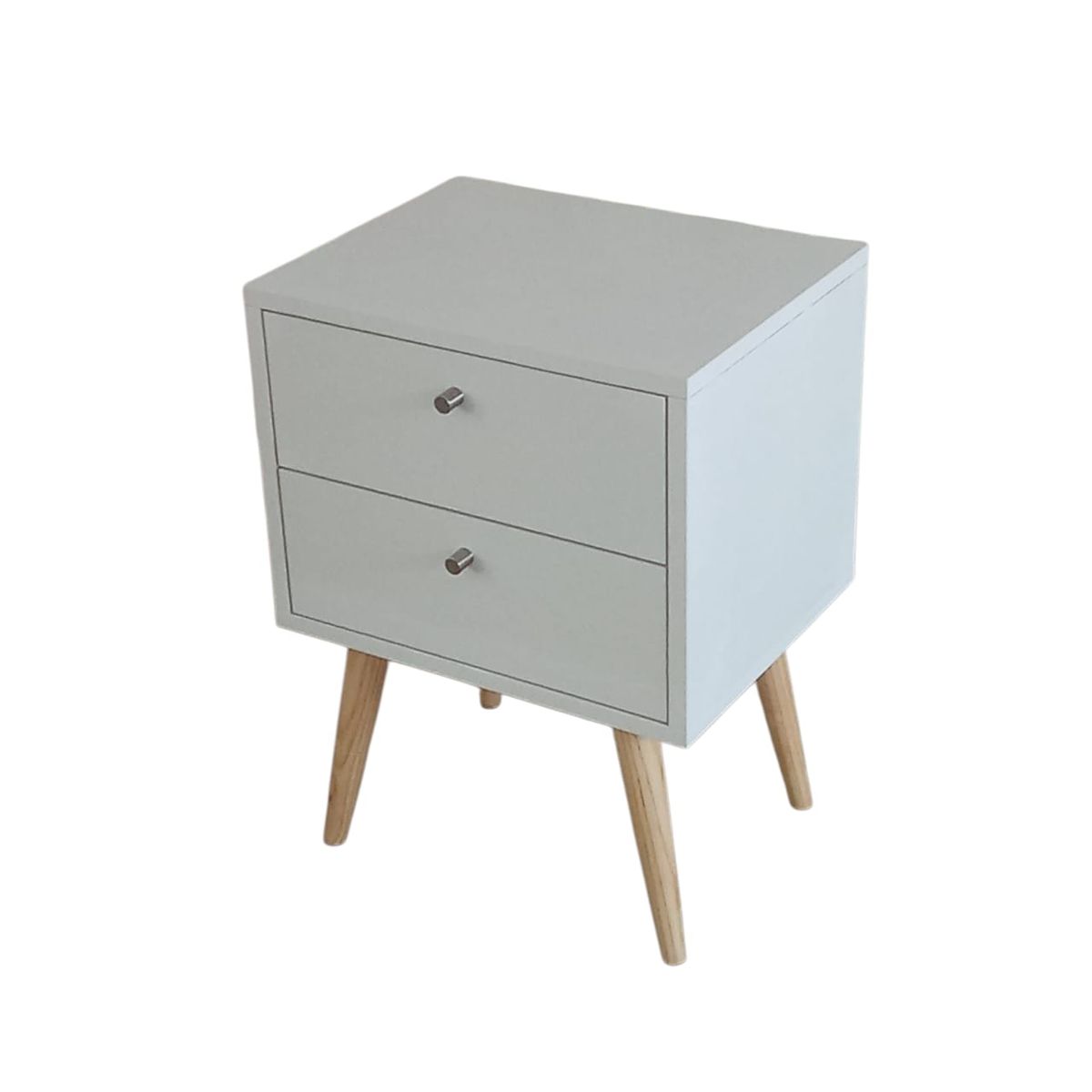 GENERICO - Velador Blanco Estilo Vintage